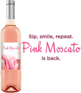 Pink Moscato is back by popular demand!
