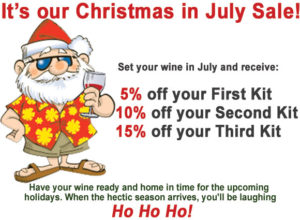 It's our Christmas in July Sale!