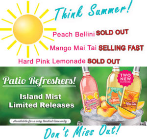 Patio Refreshers! Summer Simmers available for limited time only!