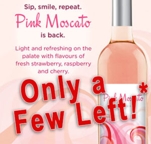 Sip, Smile, Repeat with Pink Moscato!